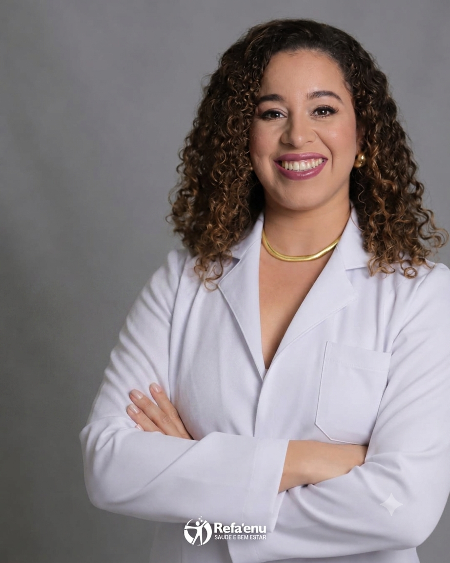Foto da Dra. Milena Claudia Fagundes dos Santos